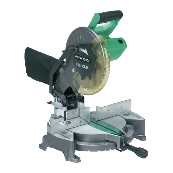 HIKOKI C10FCE2 Handling Instructions Manual