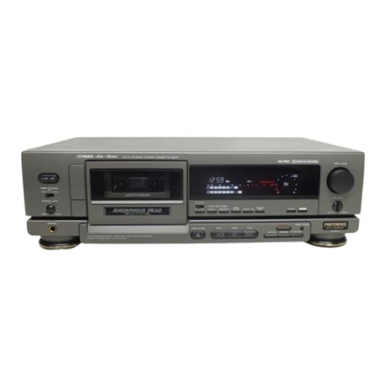 Fisher CR-9030 Service Manual