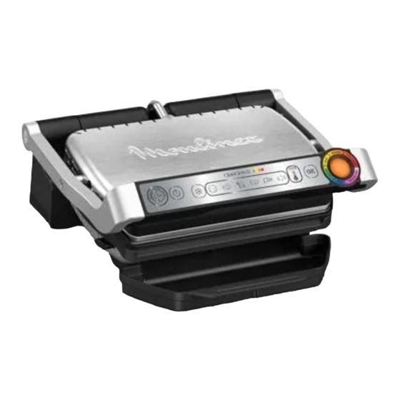 Moulinex OptiGrill+ Manuals