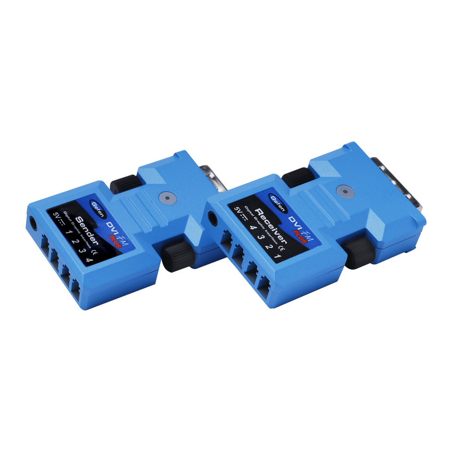 Gefen EXT-DVI-FMP User Manual