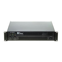 Thomann E-800 User Manual