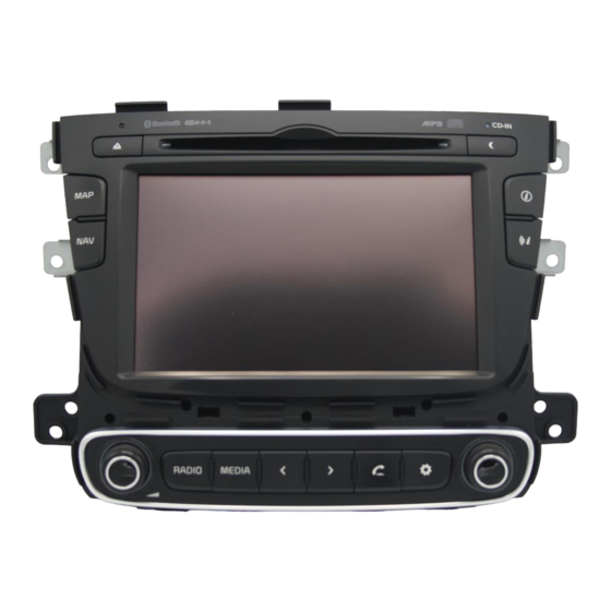 User Manuals: Kia LAN2100EKXM Car Navigation System