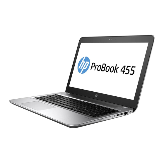 HP ProBook 455 G4 Manuals