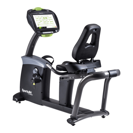 SportsArt Fitness C575U-16 Owner's Manual