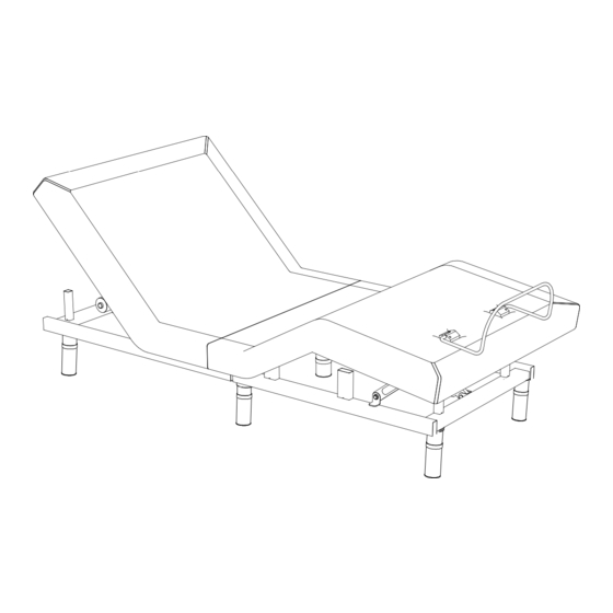 DHP Power Adjustable Upholstered Bed Base Manual