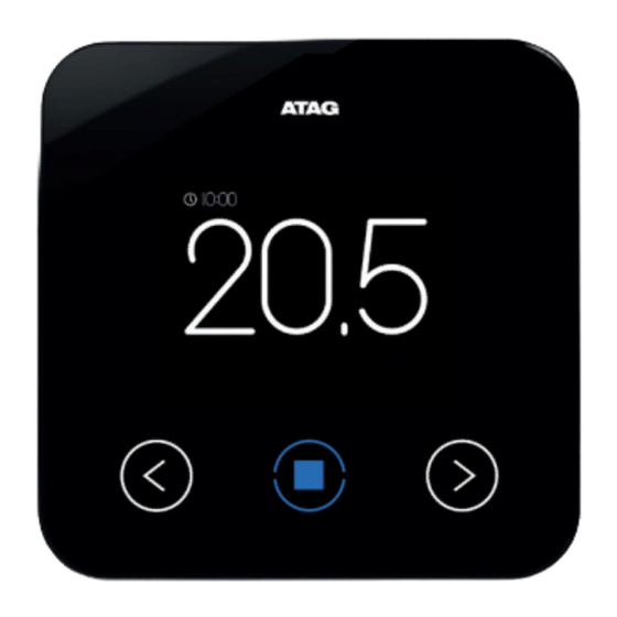 Atag One Zone Quick Start Manual