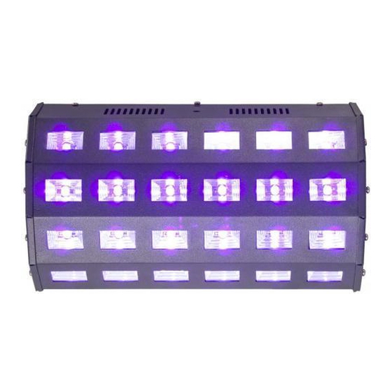 Ibiza LED-UV24 Manual