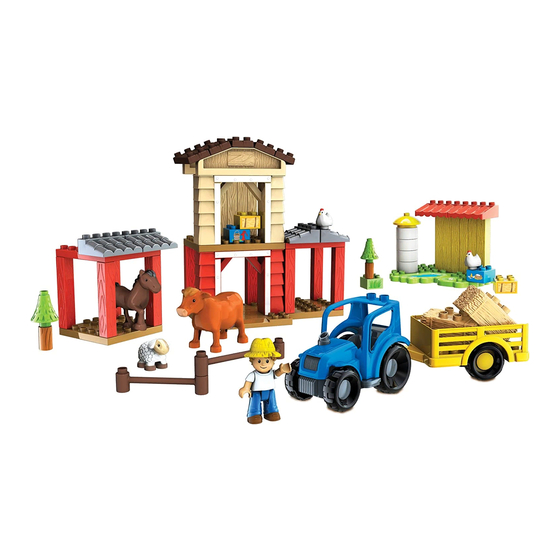Mega Bloks BLOK TOWN Farm Manual