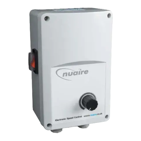 NuAire SPCON 1.5A Installation Manual