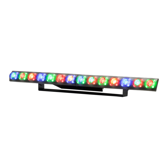 Eliminator Lighting FROST FX BAR RGBW User Instructions