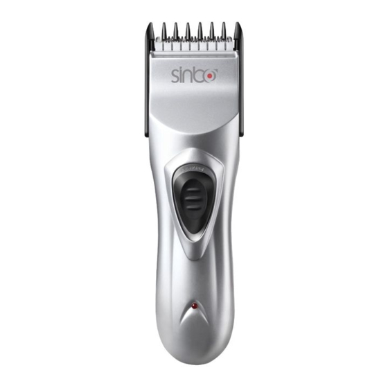 Sinbo SHC-4346 Instruction Manual