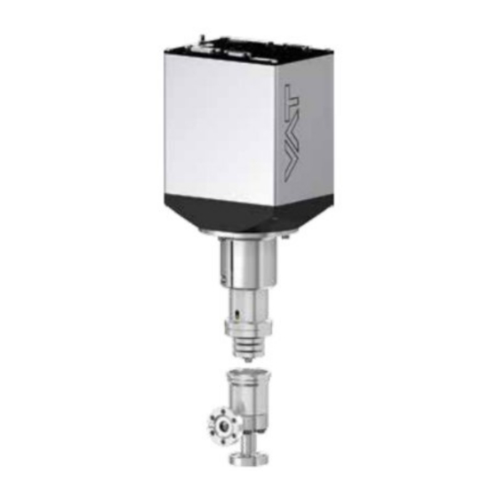 VAT 590 Series Installation, Operating,  & Maintenance Instructions