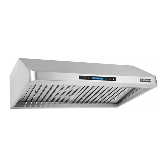 JANSKA RHC-3092 Cabinet Range Hood Manuals