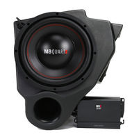 MB QUART MBQR-SUB-2 Installation Manual