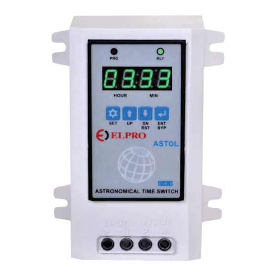 ELPRO ASTOL Operating Manual