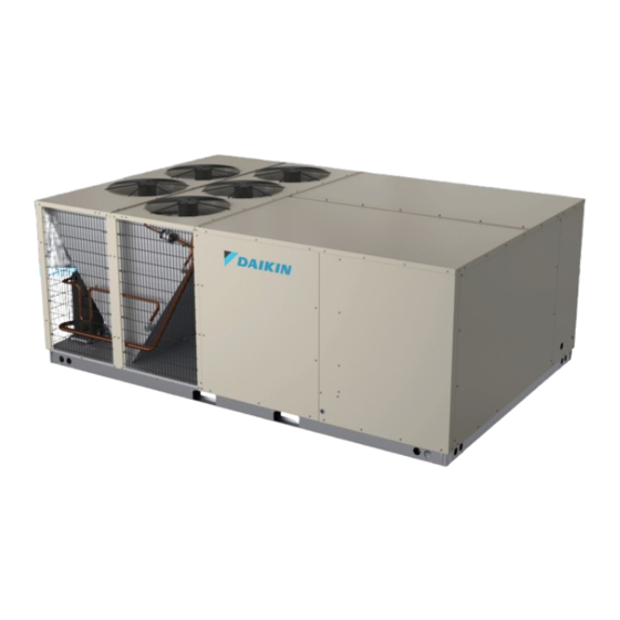 Daikin DSC Series Installation Instructions Manual