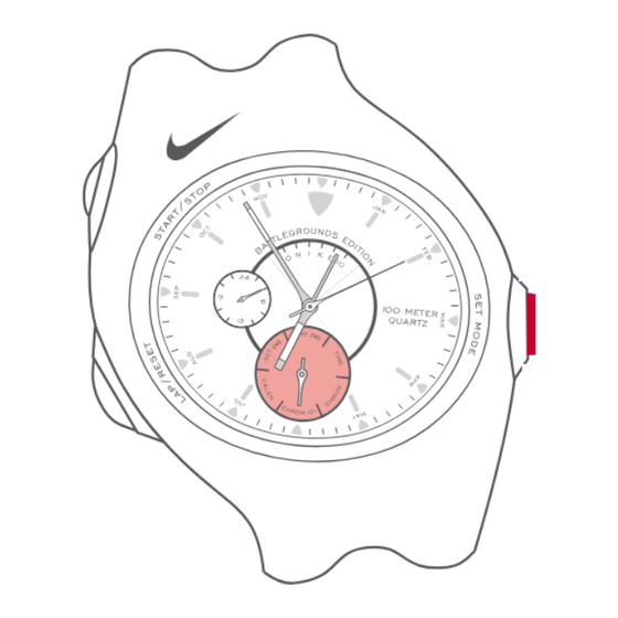 Nike TRIAX BATTLEGROUNDS Manual