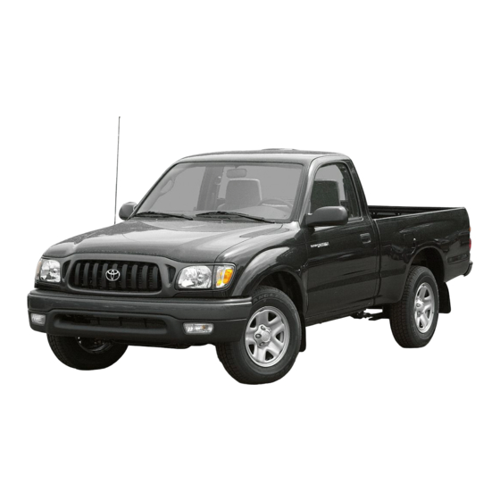 Toyota 2003 Tacoma Owner's Manual