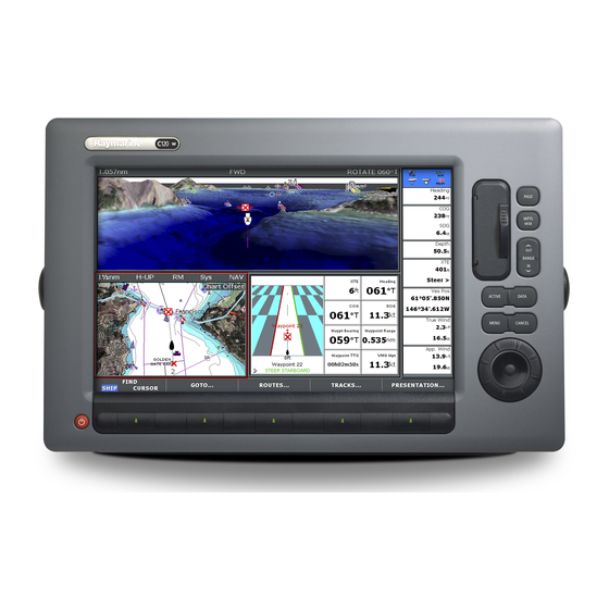 Raymarine C140 Installation Manual
