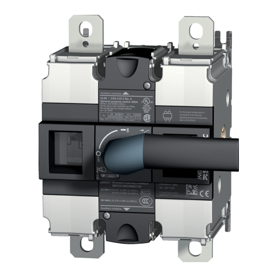 socomec INOSYS LBS Series User Manual