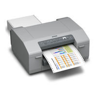Epson GP-C831 Quick Printing Manual
