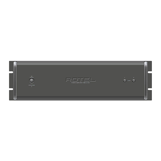 Rotel RKB-2100 Owner's Manual