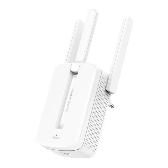 Mercusys MW300RE Quick Installation Manual