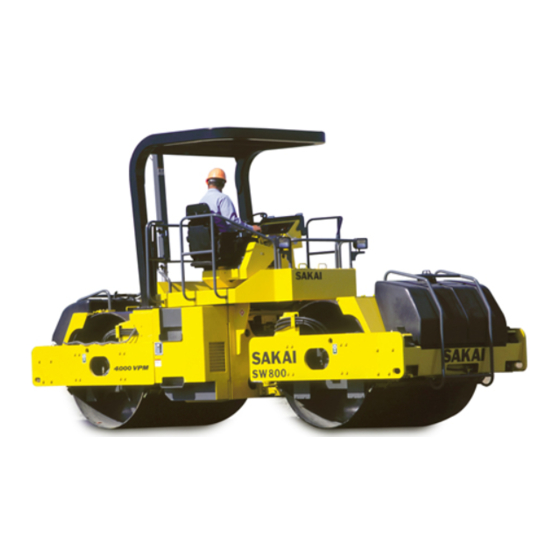 Sakai SW800-II Shop Manual