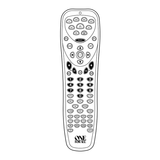 One for All URC-8811 User Manual