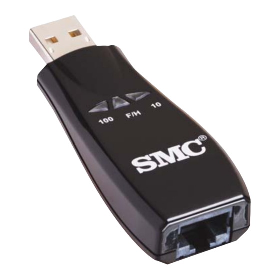 SMC Networks SMC2209USB Specifications