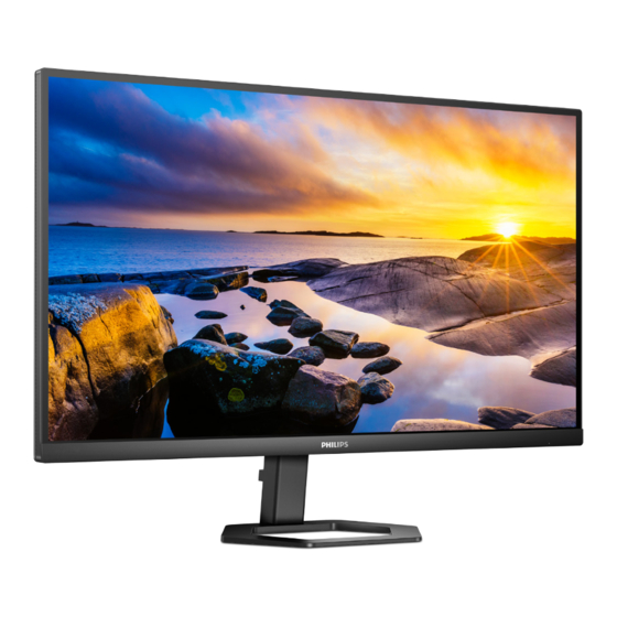 Philips 27E1N5600AE/11 User Manual