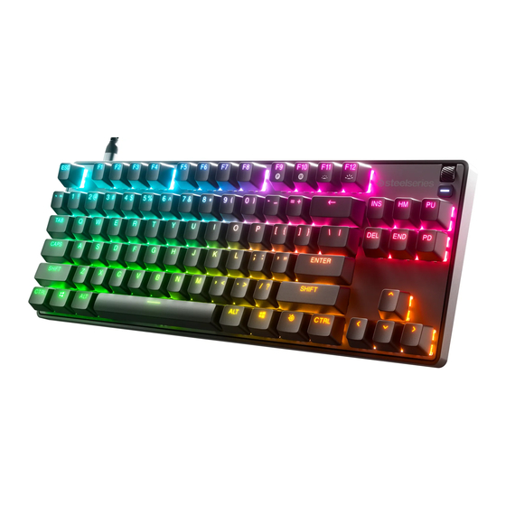 SteelSeries APEX 9 MINI Product Information Manual