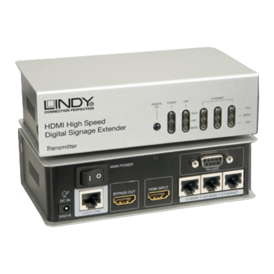 Lindy 38120 User Manual