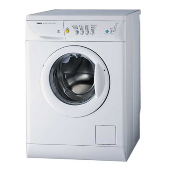 Zanussi FE 1004 User Manual