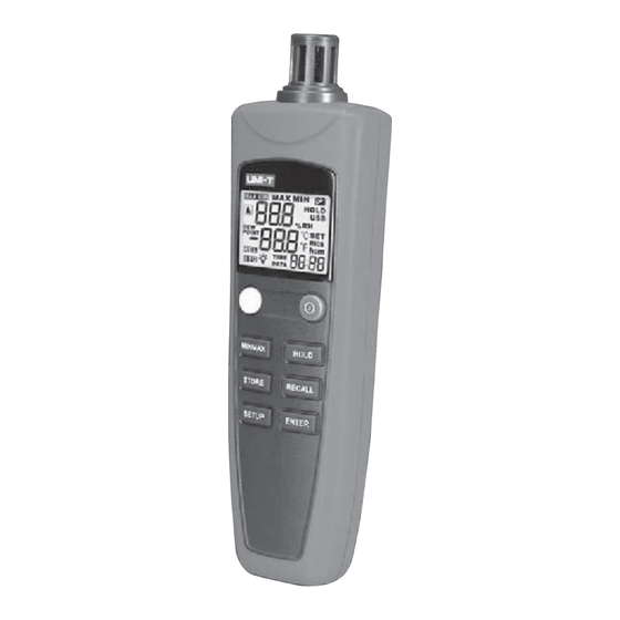 UNI-T UT330 Series Operating Manual