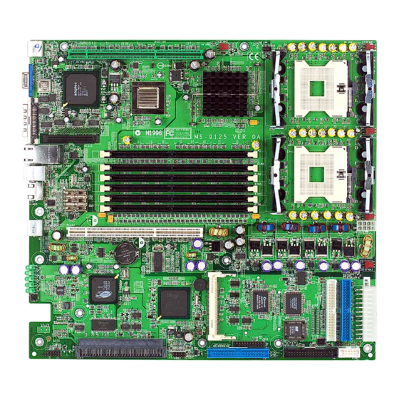 MSI MS-9125 User Manual