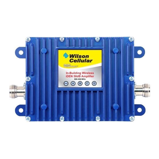 Wilson Electronics 801105 Manuals