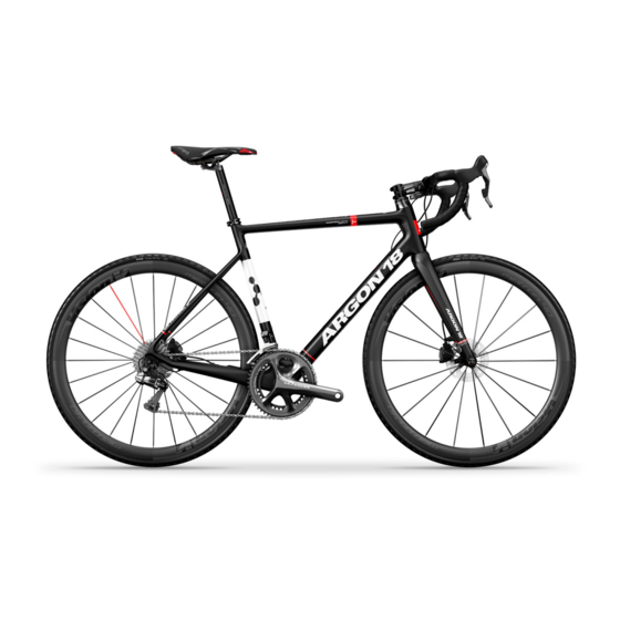 ARGON 18 KRYPTON X ROAD Manuals