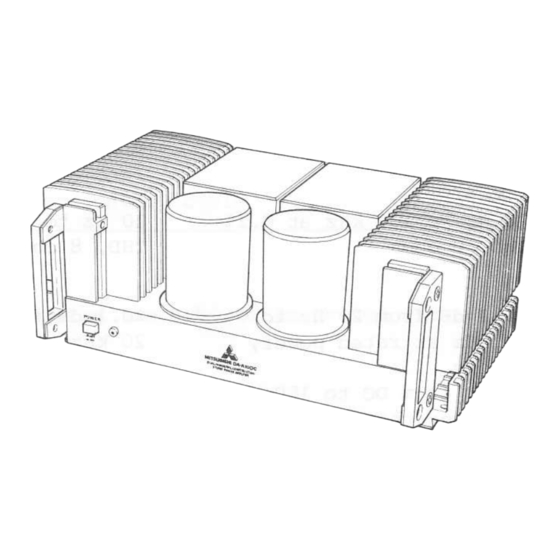 Mitsubishi DA-A10DC Instruction Book