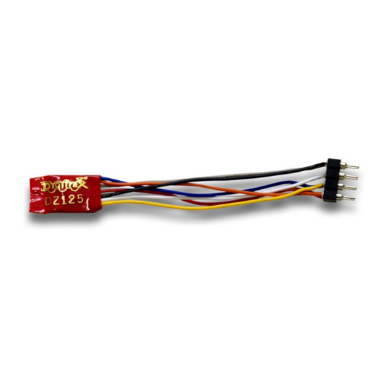 Digitrax DZ125 Quick Start Manual