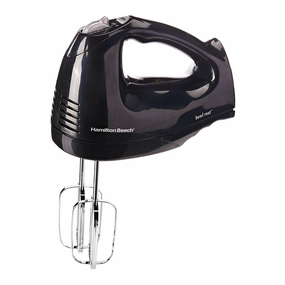Hamilton Beach 62630 Use & Care Manual