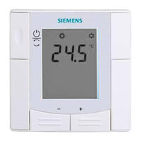 Siemens RDU340 Series Basic Documentation