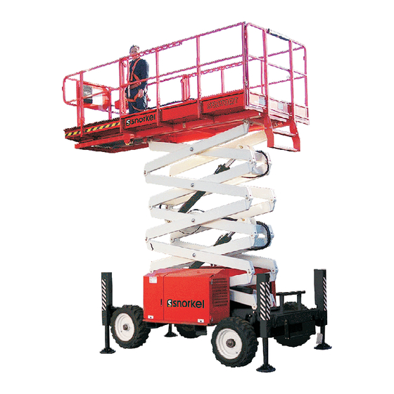 Snorkel S3970RT Operation Manual