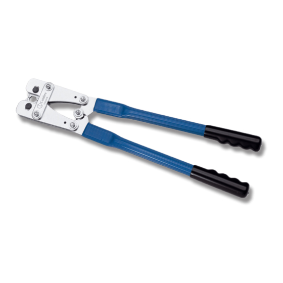 Cembre TND6-70 Operation And Maintenance Manual