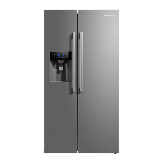 Heinner HSBS-M490ICEX++ Instruction Manual