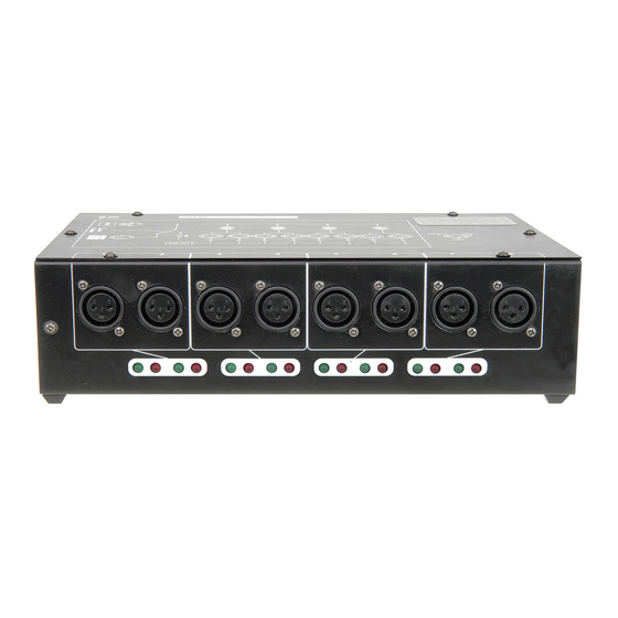 Qtx DMX-D8 User Manual