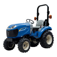 New Holland Boomer 25 Service Manual