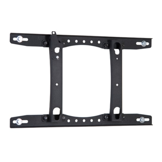 User Manuals: CHIEF Hospitality Solutions AV Mounts