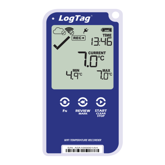 LogTag UTRED30-WIFI Configuration Manual