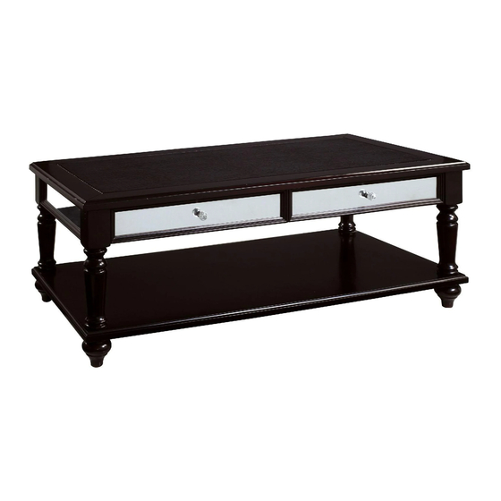 Furniture of America Horace CM4242-3PK Assembly Instructions